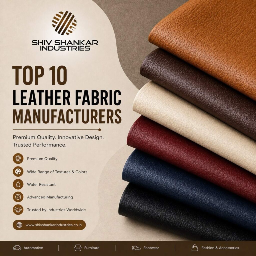 Top 10 Leather Fabric Manufacturers