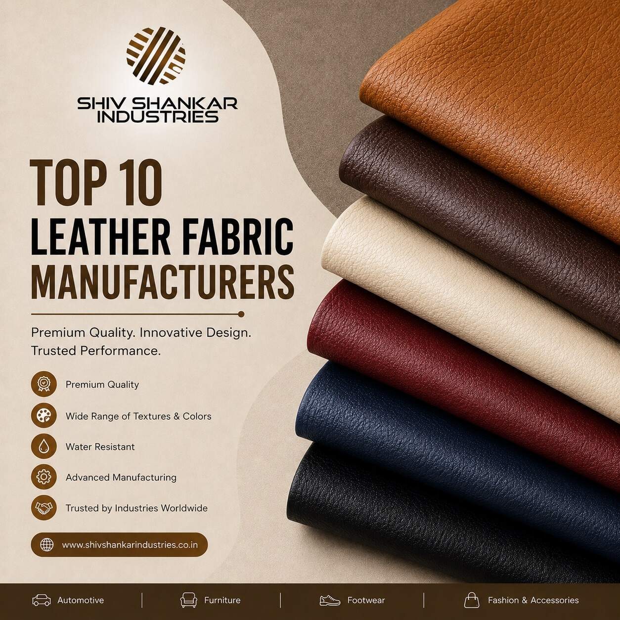 Top 10 Leather Fabric Manufacturers